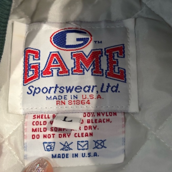 Vintage GAME Sportswear Varsity Jacket Alden NY Football - Picture 5 of 5